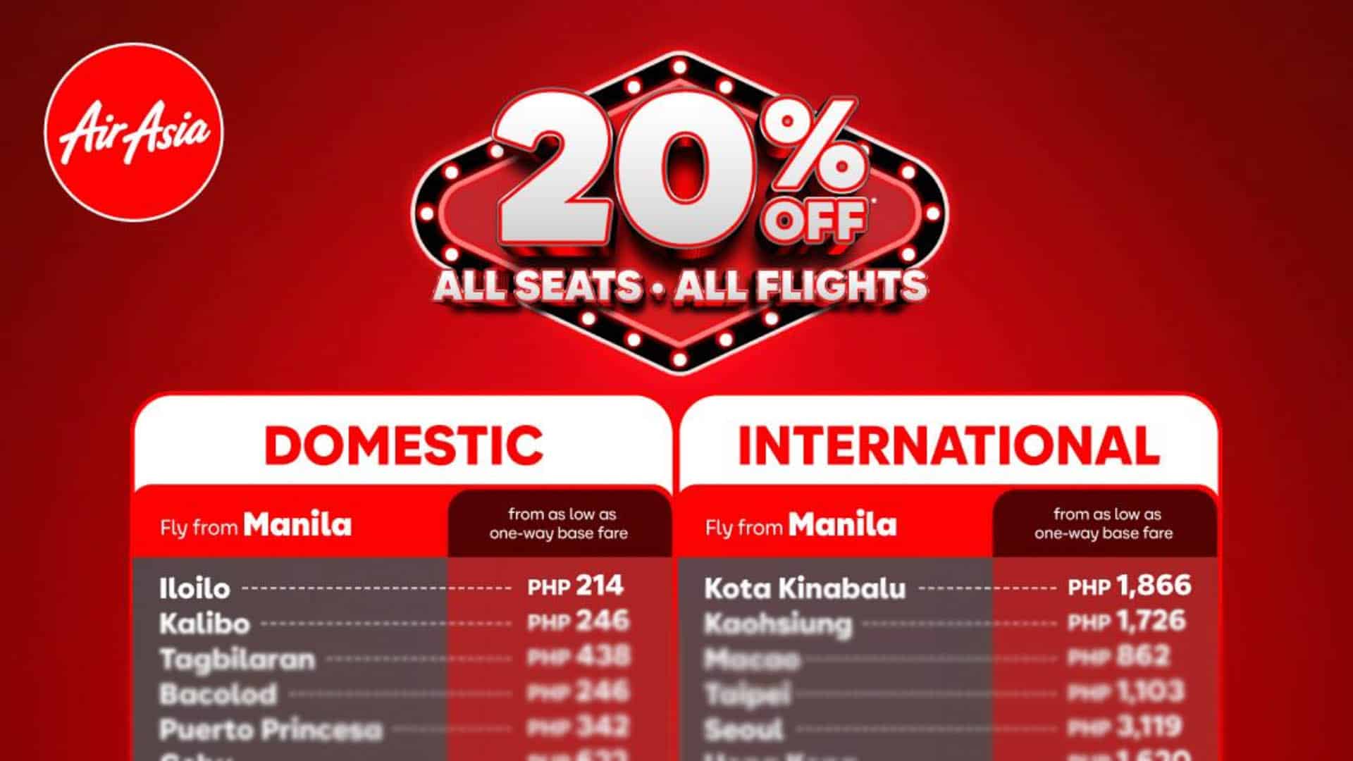 AirAsia sale banner